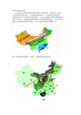 我国生物质资源分布与利用
